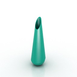 vase blue 3D Model Preview #911238fa