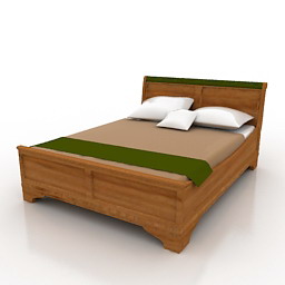 bed 200807 3D Model Preview #5eaa61c3