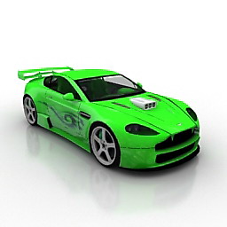 aston martin v8 3D Model Preview #18b1c8b8