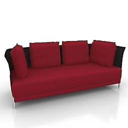 divan f0977 3D Model Preview #b33b53cc