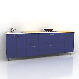3D Kitchen preview