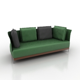 divan f0976 3D Model Preview #0ad85faa