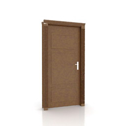 door 6 3D Model Preview #82176eca