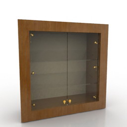 glass-case 2 3D Model Preview #69634371