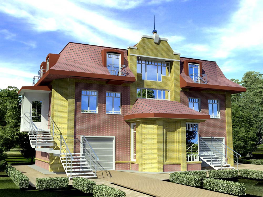 Architectural Home Design — Fibleratyzoid — Moscow, Russia