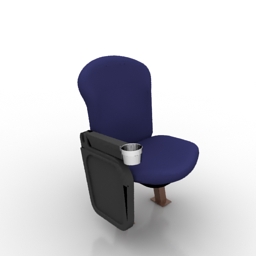 3D Armchair preview