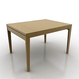 3D Table preview