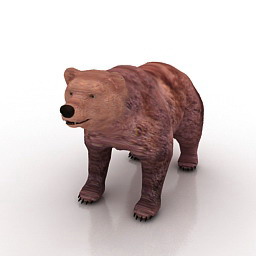 bear easy 3D Model Preview #ef0181ab