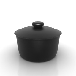 3D Saucepan preview