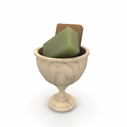 vase & soaps 3D Model Preview #1ada5096