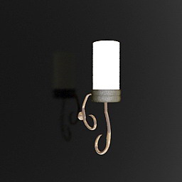 3D Sconce preview