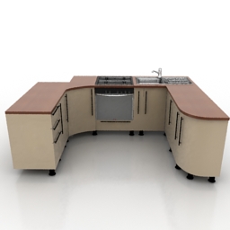 3D Kitchen preview