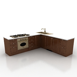 3D Kitchen preview