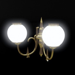 3D Sconce preview