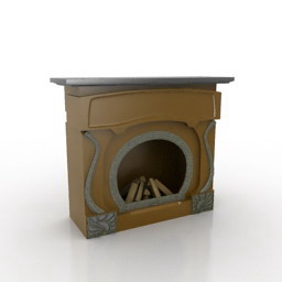 fireplace 3D Model Preview #41f8db18