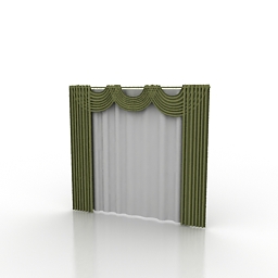 curtain 3D Model Preview #7b26a55b