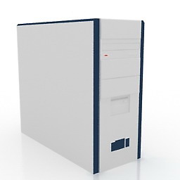 pc case 3D Model Preview #a23af258