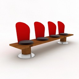 seat 4x 3D Model Preview #af73a2c1