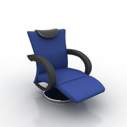 3D Armchair preview