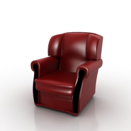 3D Armchair preview