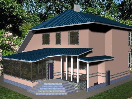 Architectural Home Design — Galina Sincova — Volgograd, Russia