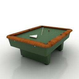 billiard 3D Model Preview #5d540751