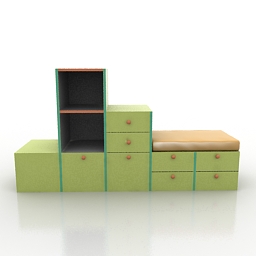 3D Shelving preview