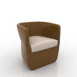 3D Armchair preview