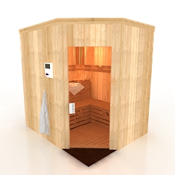 3D Sauna preview