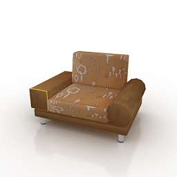 3D Armchair preview