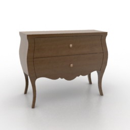 commode 3D Model Preview #19967e4e