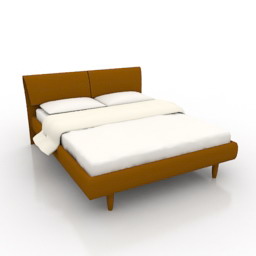 bed 3D Model Preview #0fb9a7da