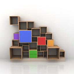 3D Shelving preview