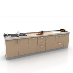 3D Kitchen preview