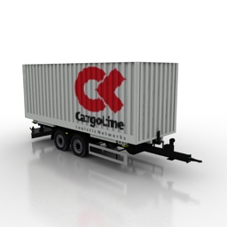 3D Truck preview