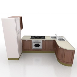 3D Kitchen preview