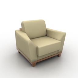 armchair  3D Model Preview #72265d02