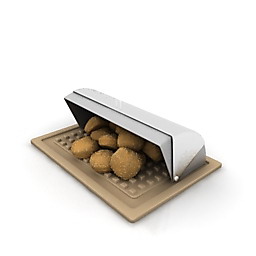 3D Cookie preview