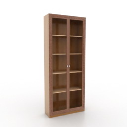 3D Bookcase preview