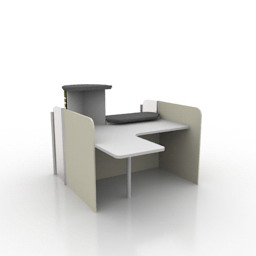 reception table 3D Model Preview #ae7ac724