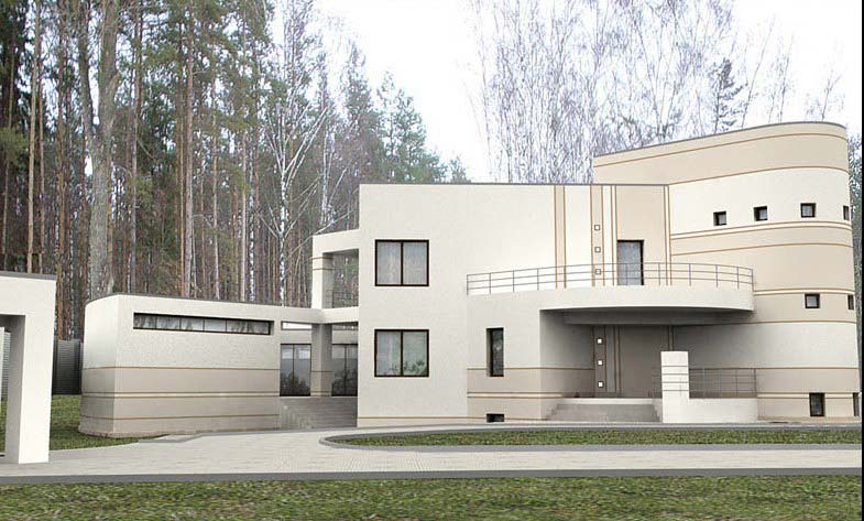Architectural Home Design — Evgeny Tabakof — Moscow, Russia