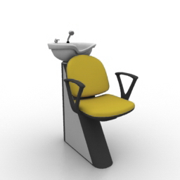 salon armchair 3D Model Preview #5746a564