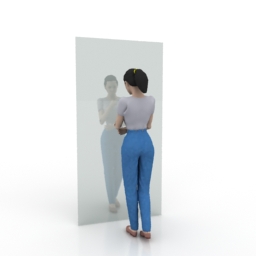 3D Mirror preview