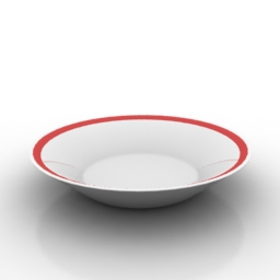 plate 3D Model Preview #8da08560