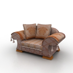 3D Armchair preview