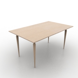 3D Table preview