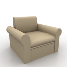 3D Armchair preview