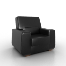 3D Armchair preview