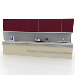 3D Kitchen preview