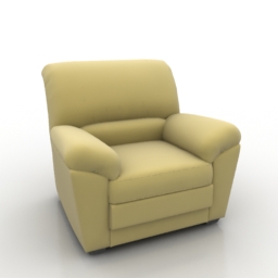 3D Armchair preview